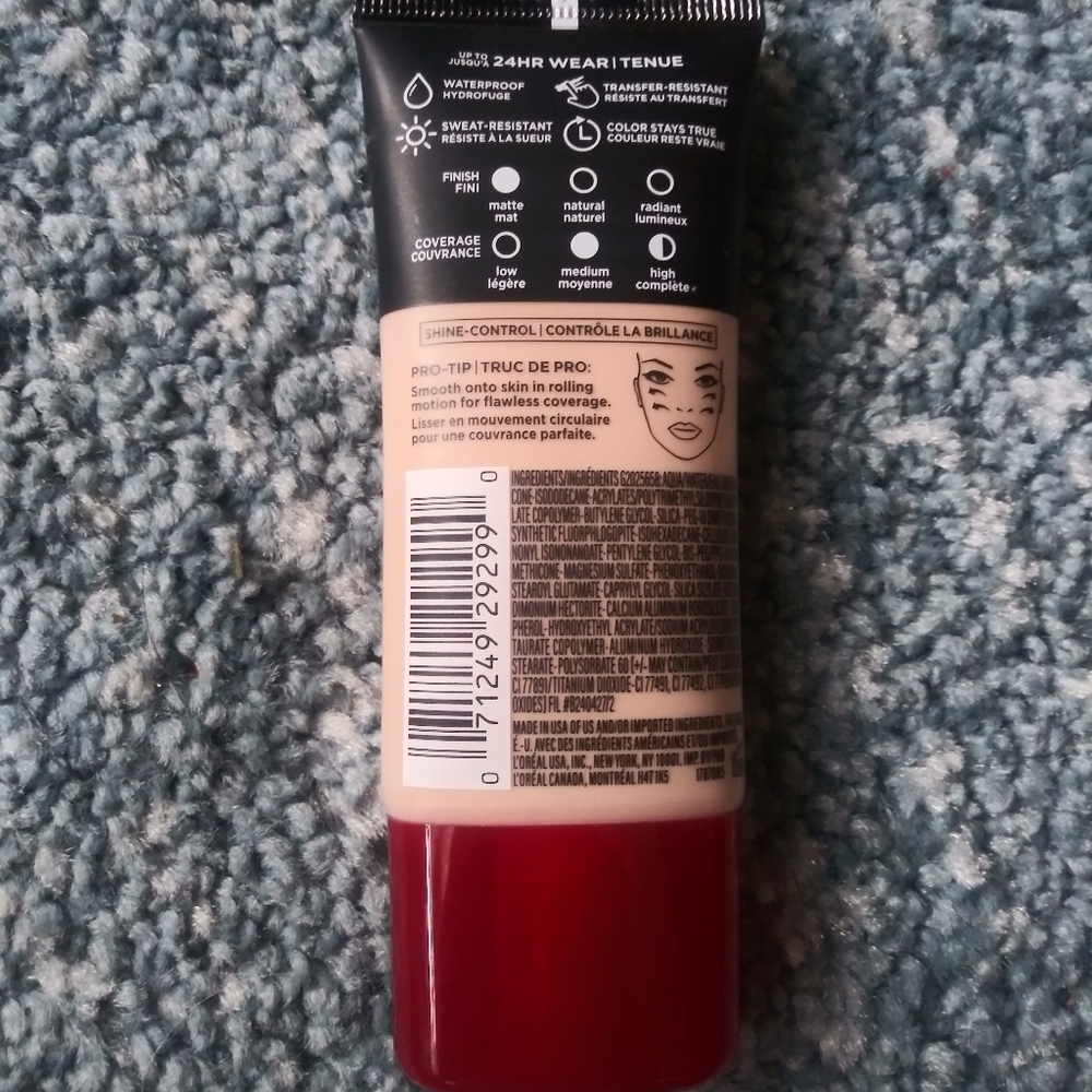 L'Oreal Infallible Pro-Matte Foundation #101 - Picture 2 of 2